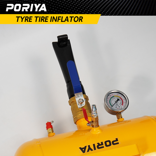 PORIYA 5 Gallon 20 Litre Air Tank Bead Seater Tyre Tire Inflator Blaster Replacing Tool