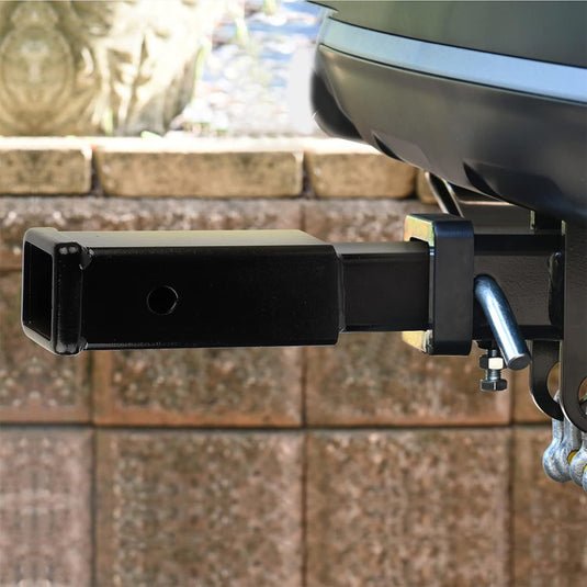 PORIYA 18 Inch Tow Hitch Extender Extension Bar 4WD Trailer Car 2" Receiver Heavy Duty