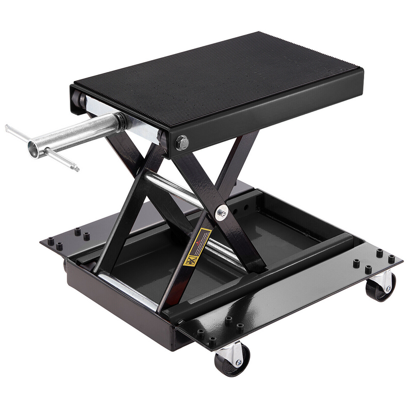 Load image into Gallery viewer, PORIYA 1100lb Motorcycle Scissor Lift Stand 500KG Motorbike Lift Working Bench ATV Jack
