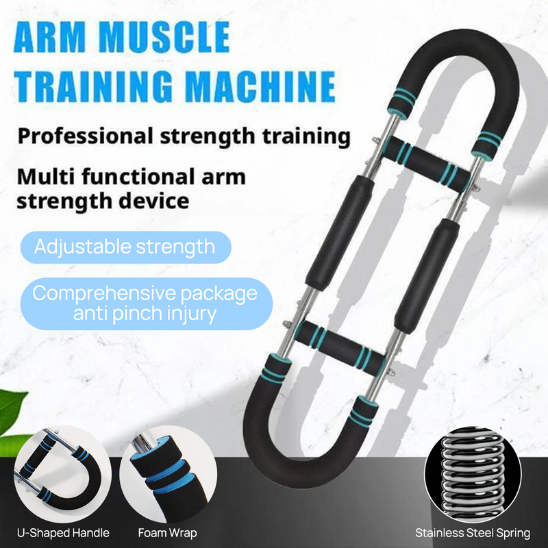 Load image into Gallery viewer, Training Adjustable Arm Trainer 3 Levels Chest Twister Home Workout Detachable
