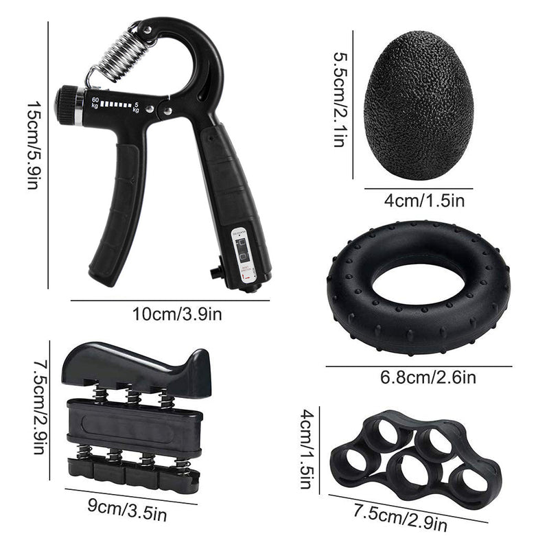 Load image into Gallery viewer, Portable 5 in 1 Finger Exerciser Compact Travel Friendly Rehab Approved Design
