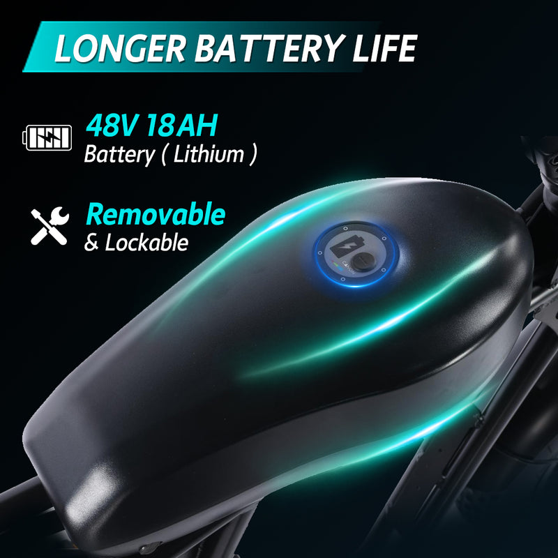 Load image into Gallery viewer, PORIYA 2000W 80KM 60KM/H Electric Bike Mountain Bicycle E-Bike 20“ off Road Traveling
