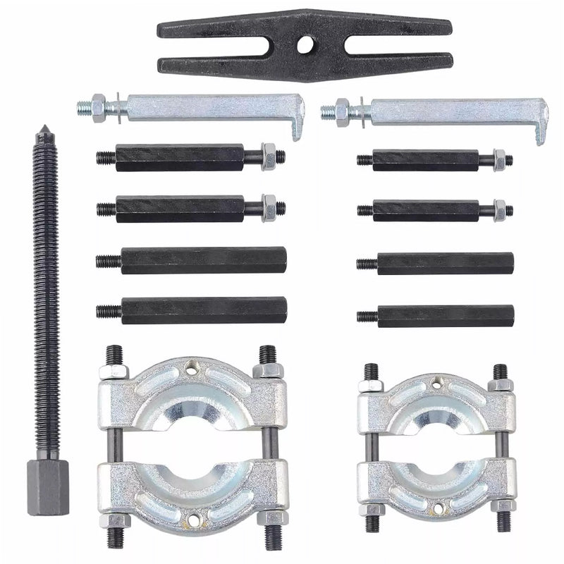 Load image into Gallery viewer, PORIYA 14pcs Bearing Splitter Gear Puller Set Fly Wheel Separator Removal Tool Kit
