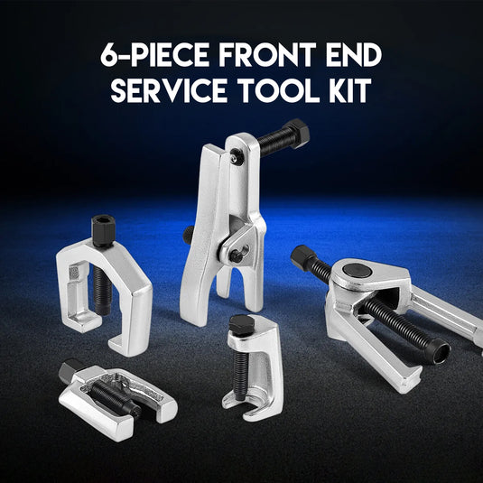 PORIYA 6pcs Ball Joint Remover Kit Bearing Puller Front End Service Tie Rod Pitman Arm