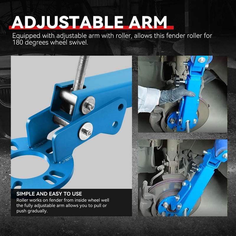 Load image into Gallery viewer, PORIYA Vehicle Fender Roller Wheel Arch Guard Repair Panel Reformer Rolling Expander
