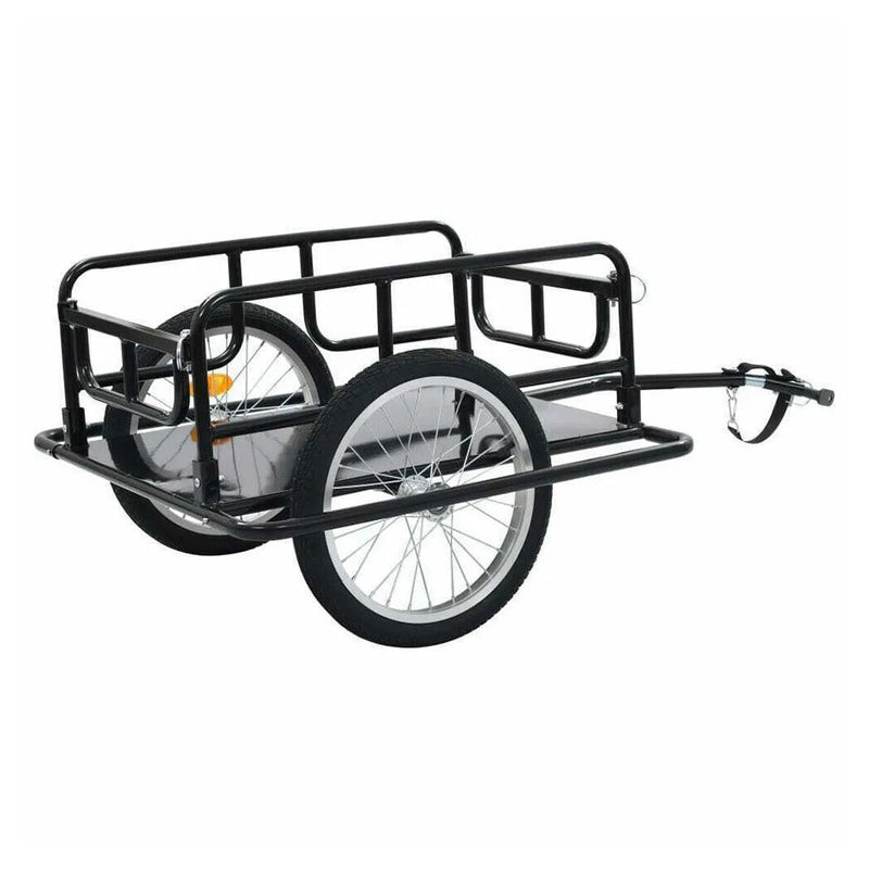 Load image into Gallery viewer, PORIYA Bicycle Cargo Luggage Trailer Cart Bike Wagon Carrier Trailer 16" Tires 60KG
