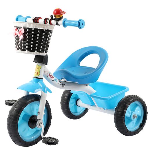 PORIYA 3 Wheel Bike Bicycle Tricycle Trike Basket Ride On Toy Kids/Children/Toddler 3y+