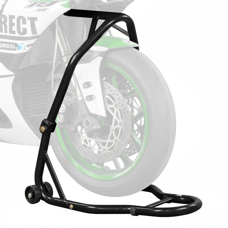 Load image into Gallery viewer, PORIYA Heavy Duty Motorcycle Front Head Stock Stand Motorbike Wheel Lift Headstock
