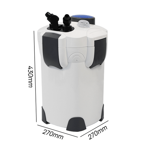 PORIYA HW-303B 1400 L/H Aquarium External Canister Filter Aqua Fish Tank Pond Pump