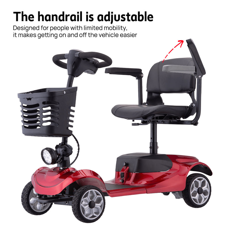 Load image into Gallery viewer, PORIYA Electric Mobility Scooter Electric Motorised Power Portable Folding
