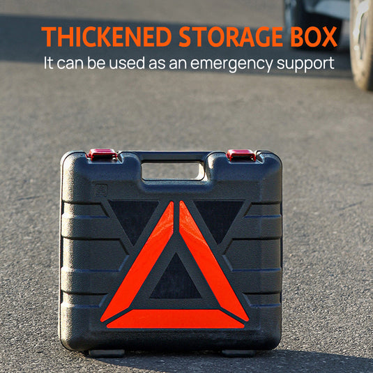 PORIYA  Electric Hydraulic Floor Jack 5Ton car 12V w/Impact Wrench Inflator Pump