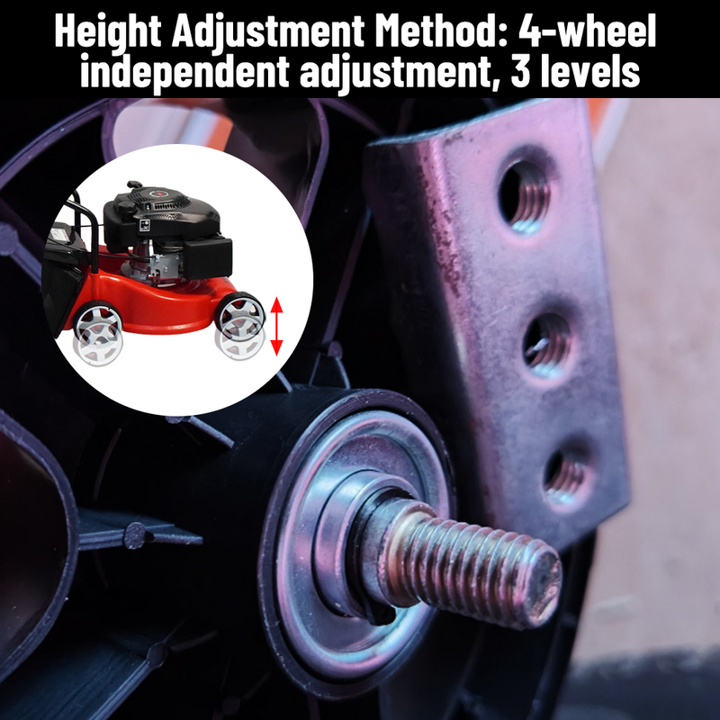 Load image into Gallery viewer, PORIYA Lawn Mower 16" 4 Stroke Engine oil Powered Hand Push Engine Lawnmower
