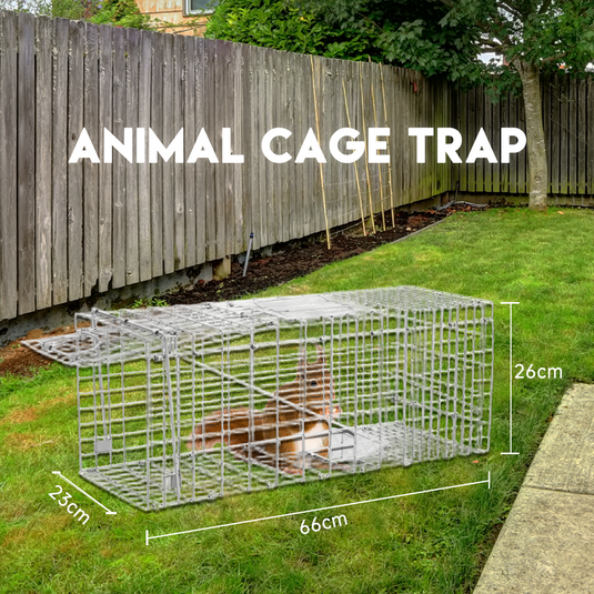 PORIYA TRAP Humane Possum Feral Cage Cat Rabbit Bird Animal Dog Hare Fox Live Catch NEW
