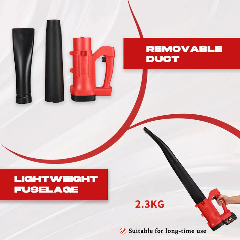 Load image into Gallery viewer, 2800W 21V Cordless Leaf Blower Handheld 6-speed Garden Cleaner Tool with Battery
