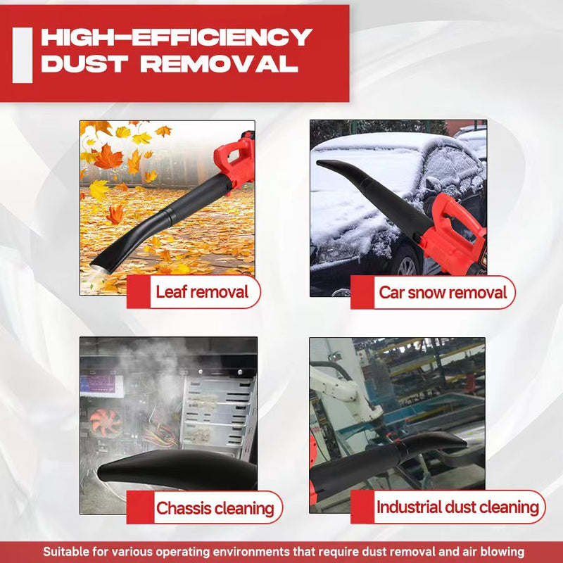 Load image into Gallery viewer, 2800W 21V Cordless Leaf Blower Handheld 6-speed Garden Cleaner Tool with Battery
