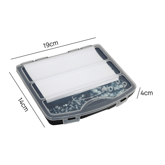 PORIYA 220/280pcs Hydraulic Grease Nipple Metric Imperial Mechanical Lubricant Fitting Kit