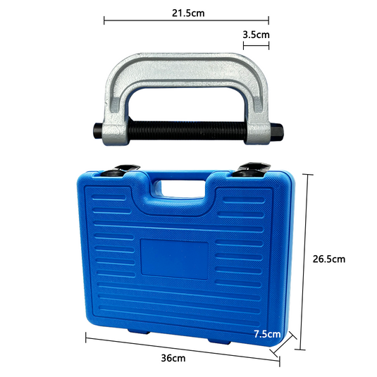 PORIYA 10pc Ball Joint Press Service Kit Remover Separator Adaptor 4x4 Garage Tool