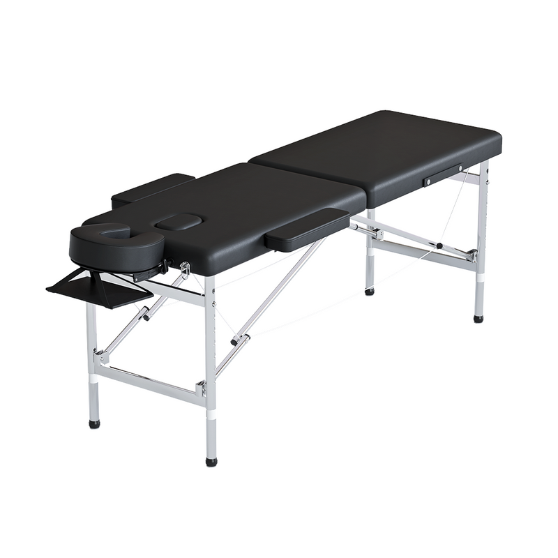 Load image into Gallery viewer, PORIYA 3-Fold Aluminum Massage Table Portable Folding Spa Beauty Therapy Massage Bed
