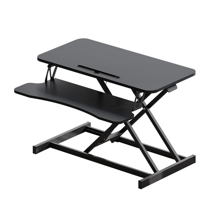 Standing Desk Laptop Riser Height Adjustable Stand Up Sit Stand Computer Shelf