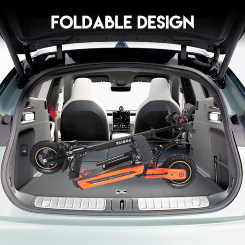 Load image into Gallery viewer, PORIYA Electric Scooter 2000W 65KM/H Portable Foldable Off Road Adult E-Bike
