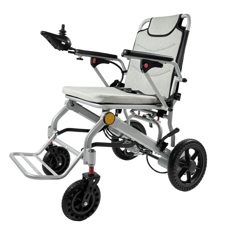 Load image into Gallery viewer, 16.5KG Electric Wheelchair Lightweight Foldable Lithium Power Aluminium Portable
