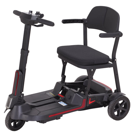 PORIYA 13KG Electric Mobility Scooter Lithium Power Folding 3 Wheel Airline Lightweight