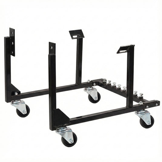 PORIYA Engine Cradle Complete With Wheels compatible with Holden/Chevy LS Engine