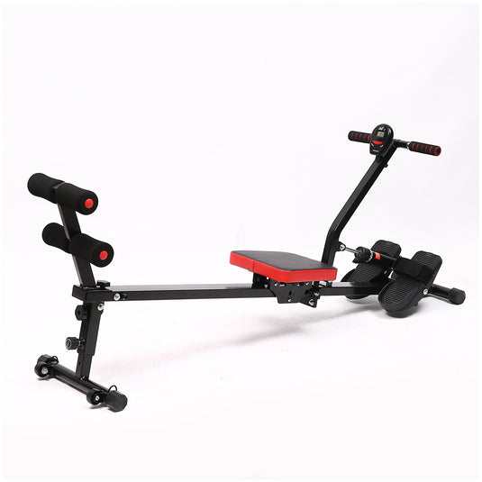 Rowing Machine Rower Resistance Exercise Fitness Gym Home Cardio