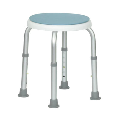 Adjustable Bath Shower Stool Height Adjustable Chair Seat Rotating Swivel Round