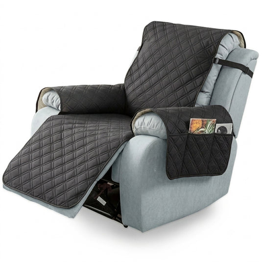 PORIYA 100% Waterproof Recliner Chair Cover Non Slip Recliner Covers for Recliner Chair