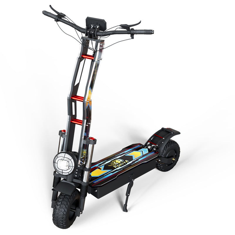 Load image into Gallery viewer, Electric Scooter NFC Start 3500W 80KM/H OFF Road Adult Foldable RGB E-Bike
