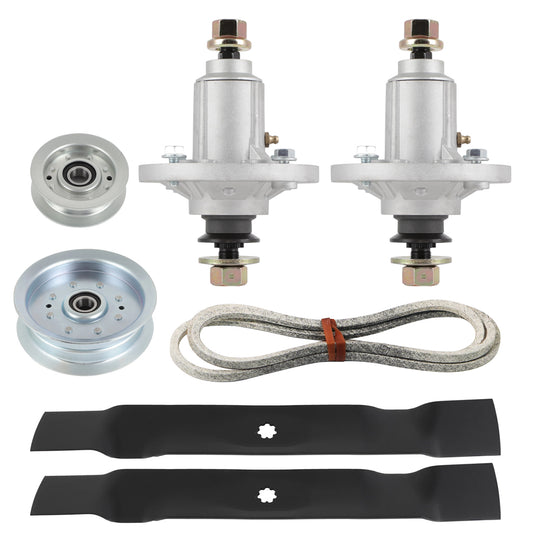 PORIYA Deck Rebuild Kit Fits Inc Screws Selected 42" John Deere Mowers Gx22151 Gx20072