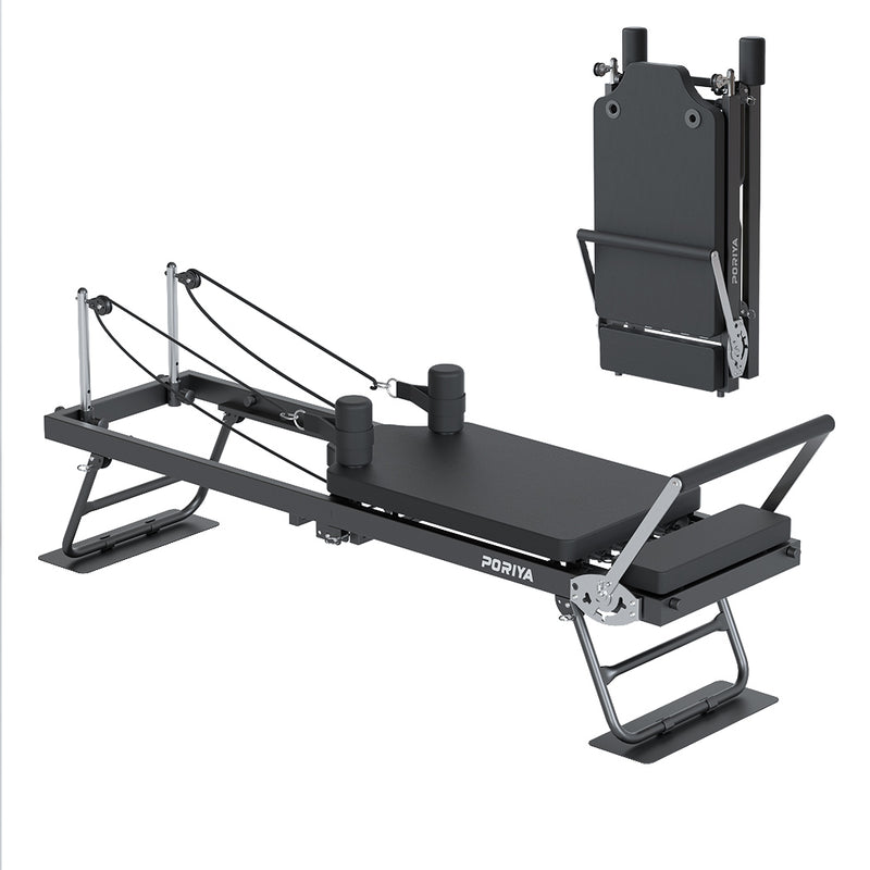 Load image into Gallery viewer, PORIYA Foldable Reformer Pilates Home Gym Use Foldable Design AU Stock
