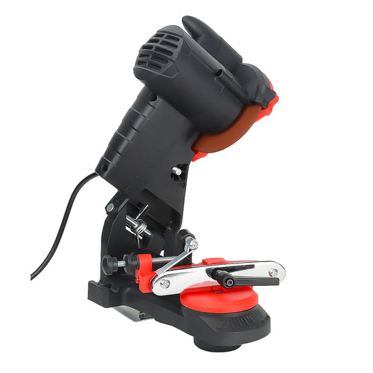 PORIYA Chainsaw Sharpener Electric Chain Blade Sharpening Saw Grinder Bench Tool