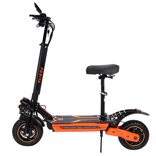 PORIYA 3000W Portable Electric Scooter 80KM/H Off Road Scooter Foldable E Bike
