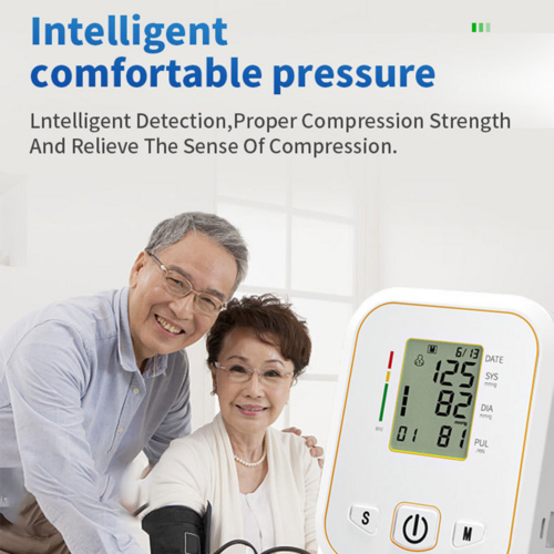 Digital Blood Pressure Monitor Upper Arm Automatic Machine Heart Rate Monitor
