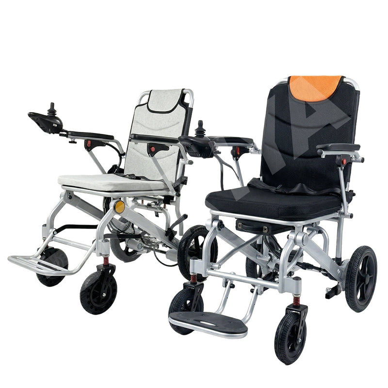 Load image into Gallery viewer, PORIYA 16.5KG Electric Wheelchair Lightweight Foldable Lithium Power Aluminium Portable
