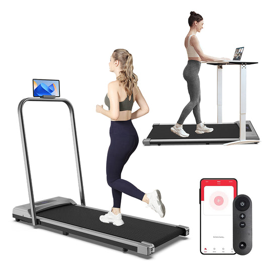 Treadmill Electric Walking Pad Home Office Gym Fitness Remote Control