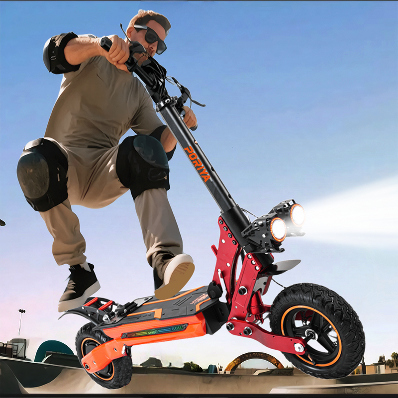Load image into Gallery viewer, 4000W Dual Motor Electric Scooter 75KM/H 60KM Foldable Adult Off Road E-Bike
