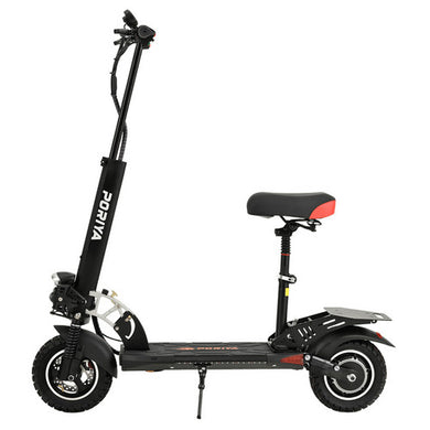 Electric Scooter 2000W 50KM/H Foldable Portable Adult Off Road E-Bike W/Tail