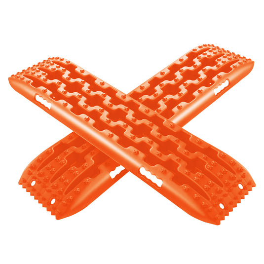 PORIYA 4WD Recovery Tracks Sand Mud Snow Traction Boards Off-Road Device Mat 10T 2PCS