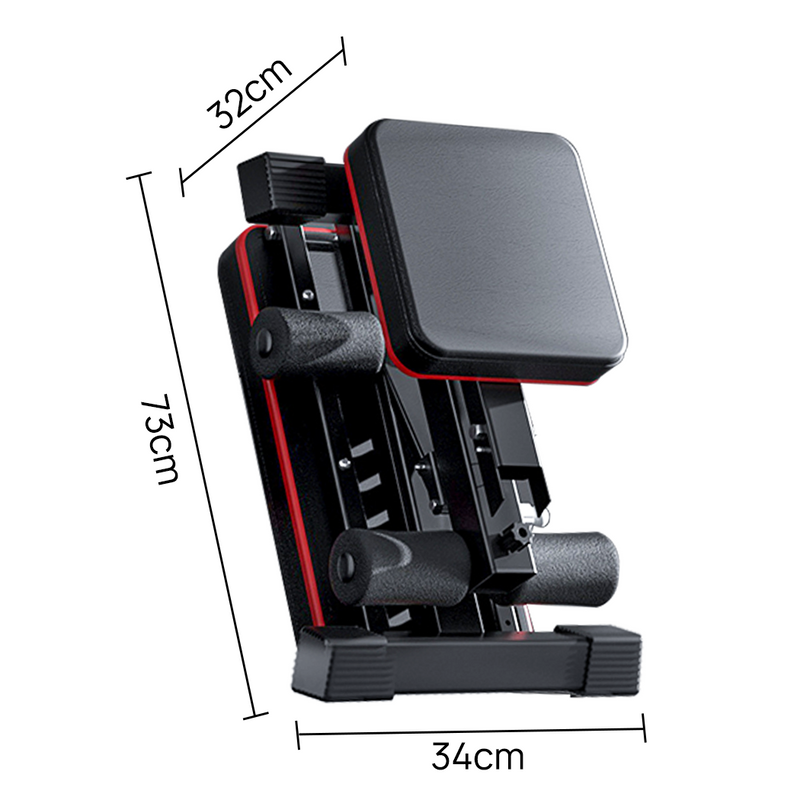 Load image into Gallery viewer, PORIYA Foldable Gym Weight Bench Dumbbell Bench w/ Leg Lift Home Gym Storage
