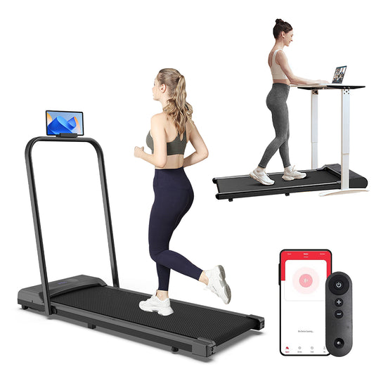 Treadmill Electric Walking Pad Home Office Gym Fitness Remote Control