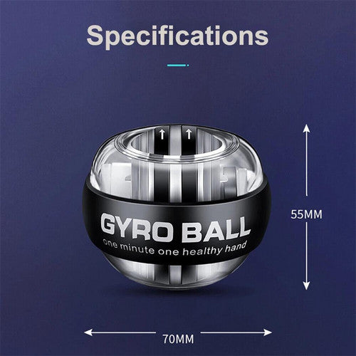 Load image into Gallery viewer, Wrist Ball Trainer Gyroscope Ball Muscle Power Relax Ball Gyro Arm Exerciser LED
