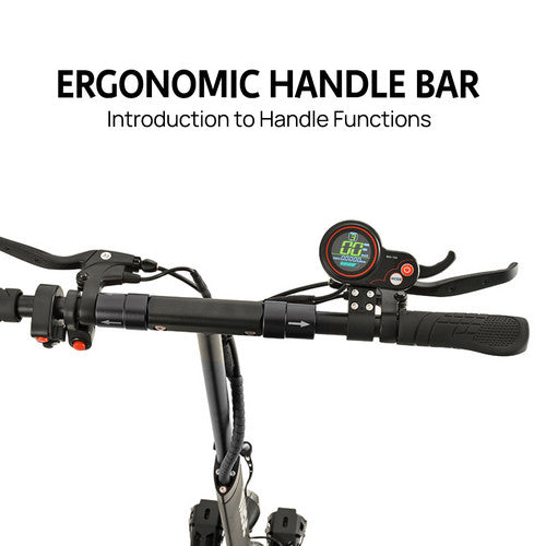 Load image into Gallery viewer, Electric Scooter 2000W 50KM/H Foldable Portable Adult Off Road E-Bike W/Tail
