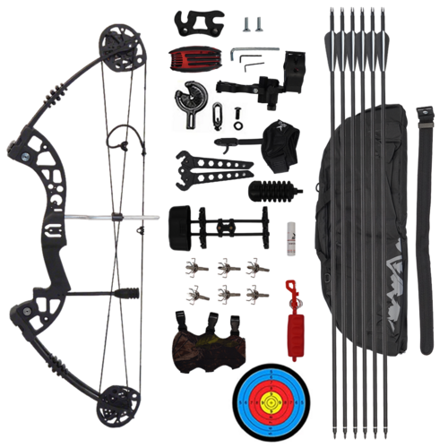 Load image into Gallery viewer, Compound Bow 30-65LBS Outdoor Archery Right Handed Hunting Shooting Sport Arrow
