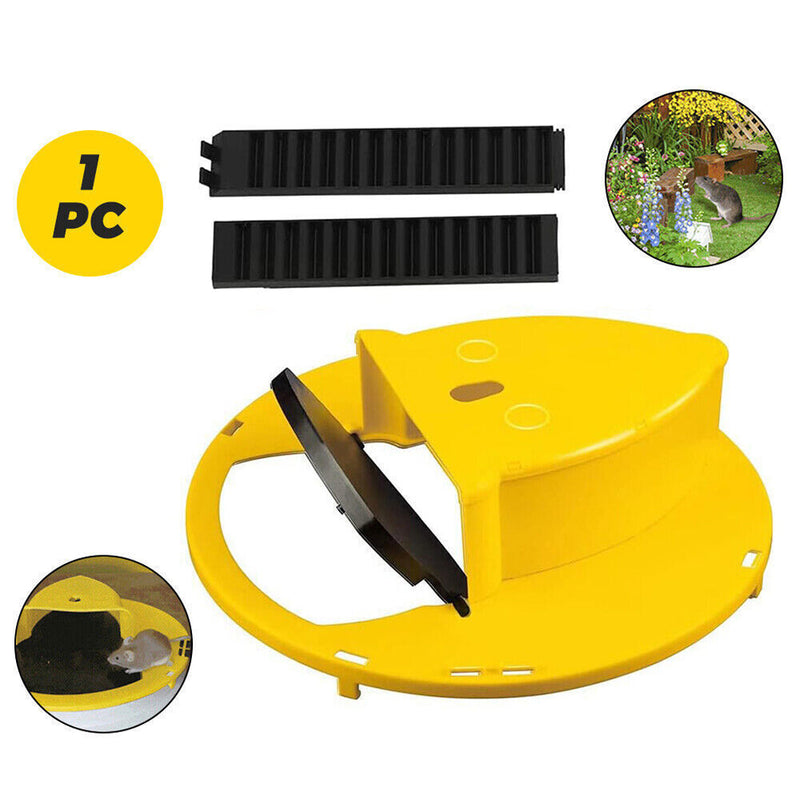 Load image into Gallery viewer, PORIYA Mouse Trap Flip N Slide Bucket Lid Mouse Rat Trap With Ladder Mouse trap Catche
