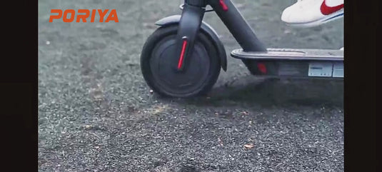 PORIYA Electric Scooter Adult 900W 40KM/H 50KM Foldable Portable Travel E Bike w/ APP